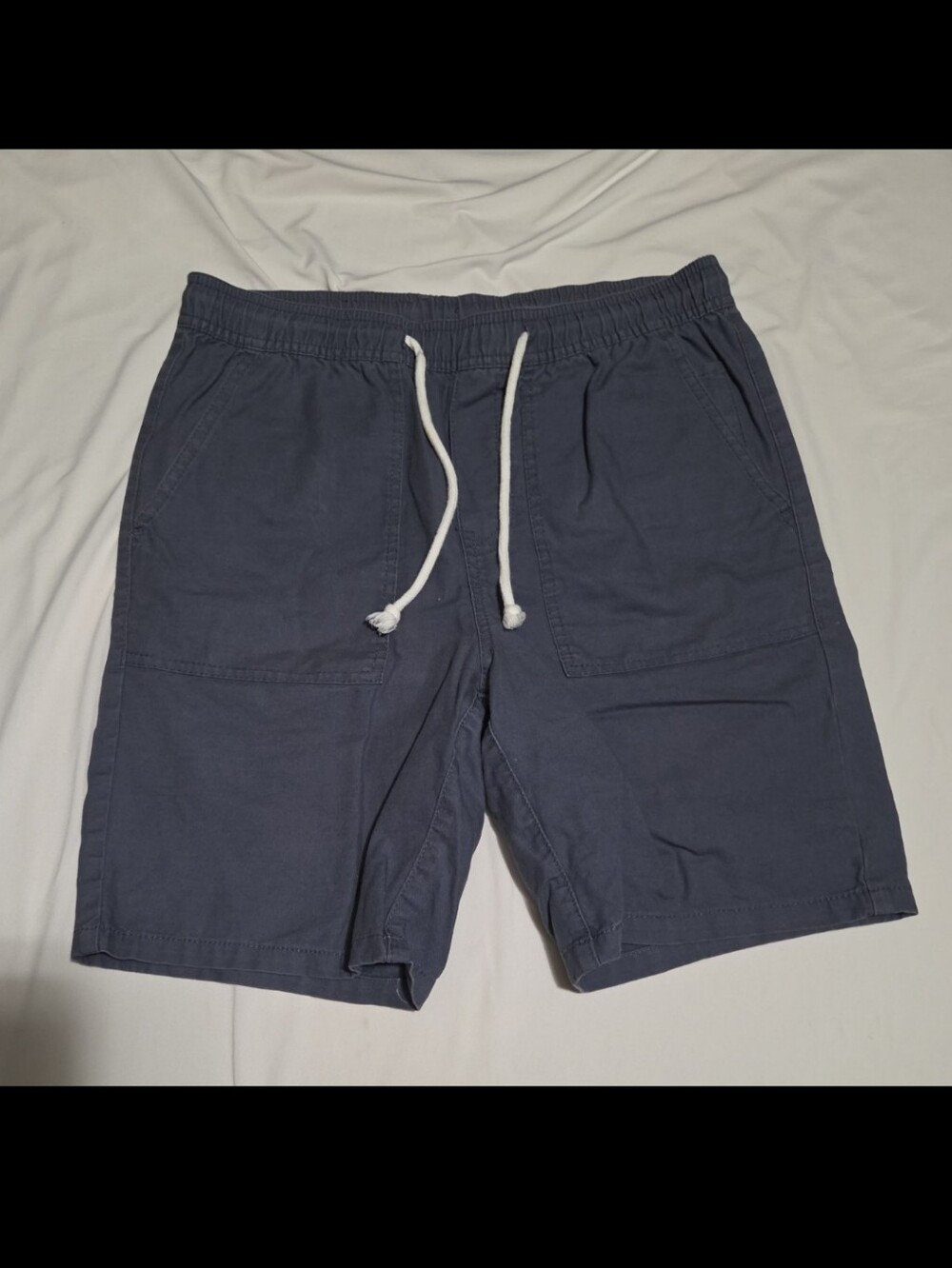 Merona mens small grey drawstring shorts #20